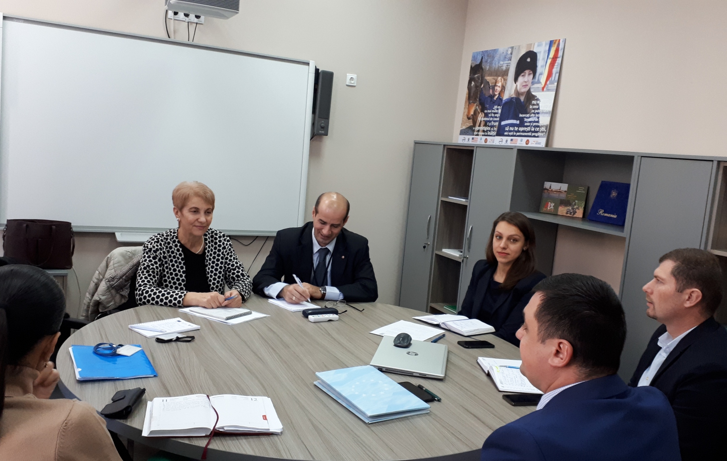 Vizită de informare la Centrul integrat de pregătire pentru aplicarea legii
