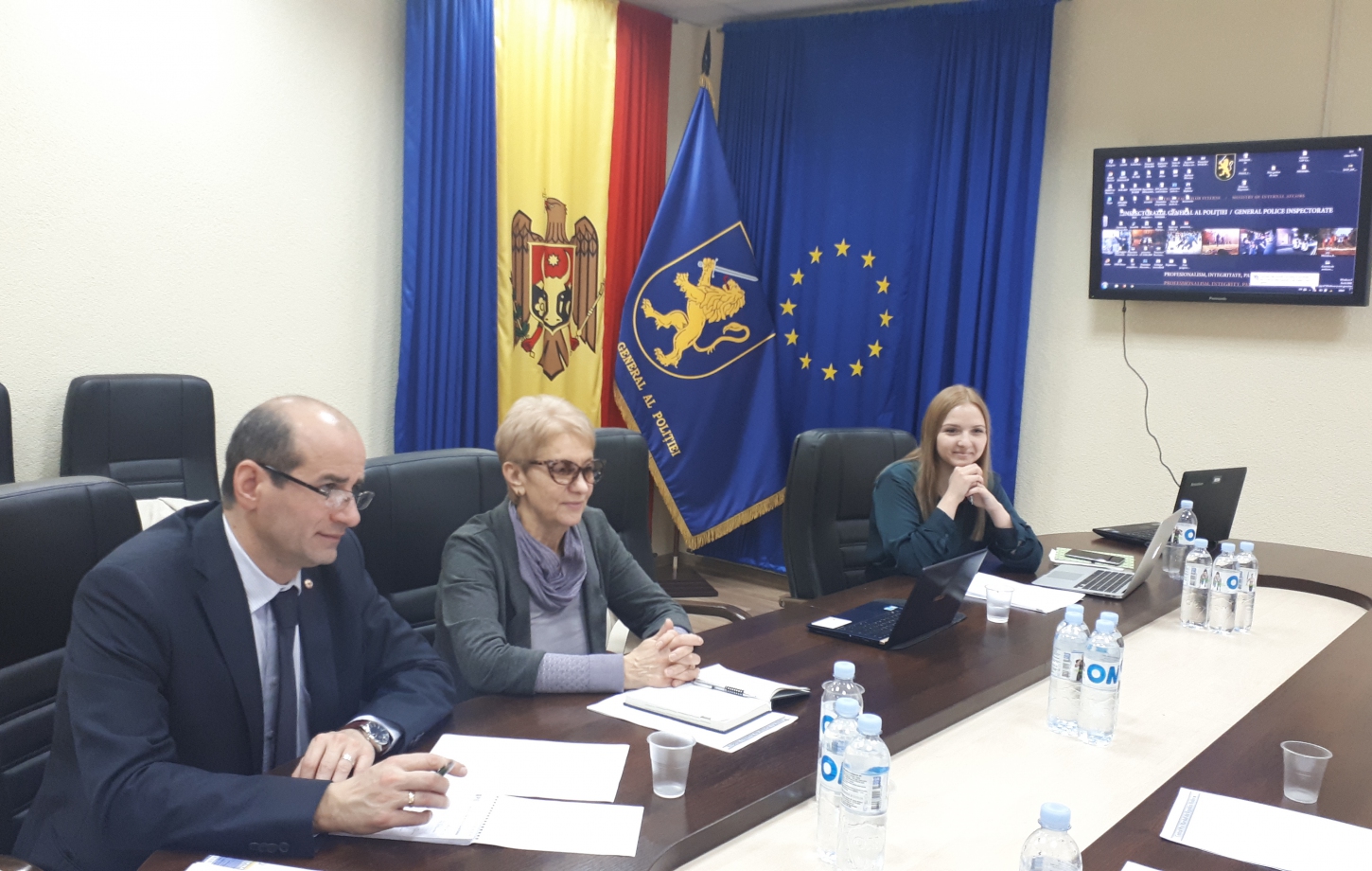 Vizită de informare la Inspectoratul General al Poliției